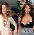 Deborah Secco e Kim Kardashian postam vídeos fofos dos respectivos herdeiros nas redes sociais nesta segunda-feira, dia 08 de agosto de 2016  Foto: Instagram, Deborah Secco / PurePeople