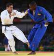Judoca carioca não deu chance ao moçambicano  Foto: Getty Images