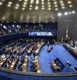 Votos por impeachment somaram 59, mais que os 54 necessários para determinar afastamento definitivo  Foto: EPA/BBCBrasil.com