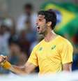 Atual número 1 do Brasil, o tenista Thomaz Bellucci é esperança de medalha para o País na Rio 2016  Foto: Getty Images
