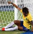 Cristiane sofreu uma lesão logo na estreia do Brasil na disputa do futebol feminino  Foto: Getty Images