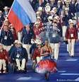 Delegação paralímpica russa nos Jogos de Sochi, em 2014  Foto: Deutsche Welle