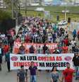 Após várias manifestações em defesa do emprego, os trabalhadores da Mercedes-Benz assinaram o acordo que garante o PDV e evitará demissões  Foto: Agência Brasil