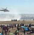 Ambulâncias aéreas foram acionadas para atender as vítimas  Foto: @Tashka4 / BBC News Brasil