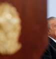 O presidente interino Michel Temer negou estar nervoso com o julgamento da presidente afastada Dilma Rousseff  Foto: Beto Barata/PR