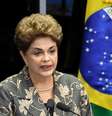 Presidente afastada Dilma Rousseff faz sua defesa no Senado  Foto: EFE