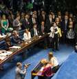 Julgamento do processo de impeachment da presidente Dilma Rousseff  Foto: Lula Marques/ Agência PT