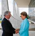 Dilma Rousseff durante encontro com o Presidente do Uruguai, Tabaré Vázquez, em Brasília, no ano passado  Foto: Roberto Stuckert Filho/Fotos Públicas