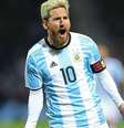 Em sua reestreia na seleção da Argentina, Messi marcou o gol da vitória sobre o Uruguai, pelas Eliminatórias  Foto: EFE