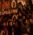 Um grupo de oito manifestantes foi detido durante o protesto, dentre eles, quatro adolescentes.  Foto: Rovena Rosa/Agência Brasil/Fotos Públicas