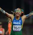 A velocista Terezinha Guilhermina é uma das principais atletas do time do Brasil na Paralimpíada Rio 2016  Foto: Getty Images / PurePeople