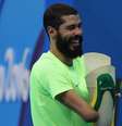 Daniel Dias após treino no Estádio Aquático  Foto: Getty Images