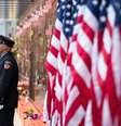 Cidade de Nova York relembra os atentados de 2001 e homenageia os mortos  Foto: Getty Images