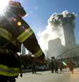 Imagem dos atentados às torres do World Trade Center, em Nova York, em 11 de setembro de 2001  Foto: Getty Images