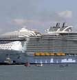 Harmony of the Seas é o maior navio de passageiros do mundo  Foto: EFE
