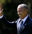 O presidente dos Estados Unidos, Barack Obama, nos jardins da Casa Branca antes antes de viajar para a Filadélfia.  Foto: Michael Reynolds / EFE
