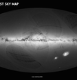 Localização de estrelas foi possível a partir de telescópio Gaia  Foto: ESA