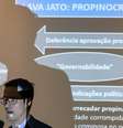 O procurador Deltan Dallagnol acusa Lula de ser o 'comandante máximo' do esquema de corrupção envolvendo a Petrobras  Foto: EPA / BBC News Brasil