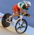 Atleta quebrou o pescoço ao sair da pista e bater em uma mureta  Foto: Getty Images / BBC News Brasil