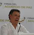 Juan Manuel Santos, presidente da Colômbia  Foto: EFE