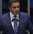 Para Aécio Neves, o assunto Alexandre Moraes está "absolutamente" superado  Foto: Agência Brasil