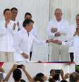 Presidente da Colômbia e líder das Farc assinaram o acordo de paz na última segunda-feira, dia 26  Foto: Agência Brasil