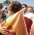 Candidato do PDMB à Prefeitura, Iris Rezende vota no Colégio Marista, em Goiânia (GO), na manhã deste domingo (2).   Foto: Geovanna Cristina/Futura Press