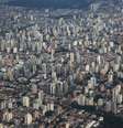 Vista aérea de São Paulo, que também escolhe prefeito neste domingo  Foto: Getty Images