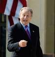 Michael Reagan, filho do ex-presidente dos Estados Unidos Ronald Reagan  Foto: Getty Images