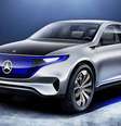 O carro elétrico futurista da Mercedes  Foto: Divulgação