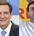 Crivella e Freixo concordaram no debate sobre a importância continuidade da Parada do Orgulho Gay no Rio de Janeiro  Foto: Agência Brasil