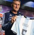 Bauza assumiu o comando da seleção argentina em agosto (Foto: Site da AFA)  Foto: LANCE!