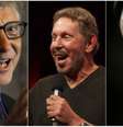 Bill Gates (Microsoft), Larry Ellison (Oracle) e Jack Ma (Alibaba) figuram entre os empresários de tecnologia mais ricos do mundo  Foto: Getty Images