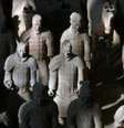 Artesãos gregos podem ter treinado os escultores chineses que construíram o Exército de Terracota.  Foto: Getty Images / BBC News Brasil
