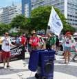 Em Copacabana, Dia do Professor marcou lançamento da Frente Estadual Escola sem Mordaça  Foto: Agência Brasil