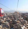 O Teleférico do Morro do  Alemão se tornou uma atração turística do Rio  Foto: Agência Brasil