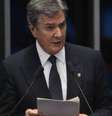 Senador Fernando Collor de Mello em discurso no Senado  Foto: Agência Brasil