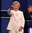 Hillary e Trump em debate   Foto: EFE