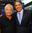 Cid Moreira e William Bonner  Foto: Famosidades