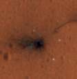 Imagens coloridas foram feitas pela sonda Mars Reconnaissance Orbiter da Nasa  Foto: EFE