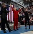 Hillary recebeu o apoio de vários artistas durante sua campanha, como Bon Jovi e Lady Gaga  Foto: Getty Images