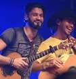 Mariano, da dupla com Munhoz, faz 1º show após acidente no 'Saltibum' na madrugada deste domingo, dia 13 de novembro de 2016  Foto: AGNews, Delson Silva / PurePeople