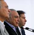 Os presidentes da República, Michel Temer; do Senado, Renan Calheiros; e da Câmara, Rodrigo Maia; durante entrevista coletiva no Palácio do Planalto   Foto: Agência Brasil