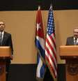Trump ameaça rever o  acordo diplomático assinado entre os presidentes Barack Obama e Raul Castro.  Foto: Agência Brasil