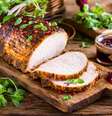 A carne de porco como o prato principal da ceia de Ano-Novo garante mesa farta o ano todo.  Foto: iStock
