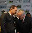 Renan Calheiros e Michel Temer  Foto: Antônio Cruz/ Agência Brasil