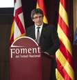 Presidente da região da Catalunha, o separatista Carles Puigdemont  Foto: Getty Images