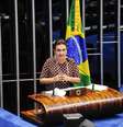 Senadora Kátia Abreu durante discurso em sessão deliberativa ordinária no Senado  Foto: Agência Senado