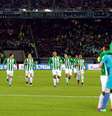 Jogadores do Atlético Nacional comemoram a vitória nos pênaltis e a terceira colocação no Mundial de Clubes  Foto: EFE