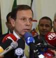 João Doria fala sobre a Operação Chuvas de Verão, na capital pailista, envolvendo 13 órgãos públicos do estado e do município      Foto: Agência Brasil